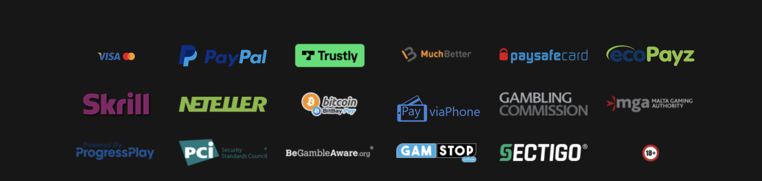 Las Vegas Casino payment methods