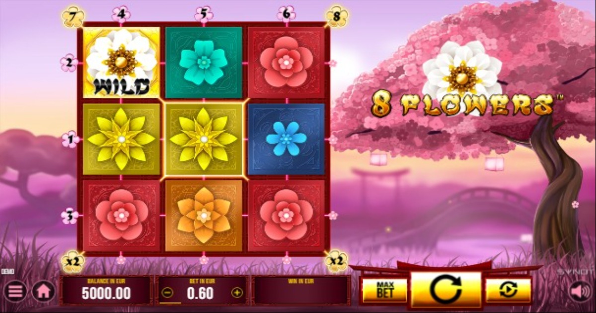 8 Flowers slot base game