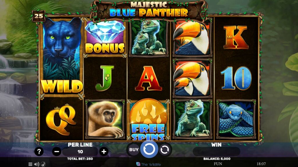 Majestic Blue Panther base game