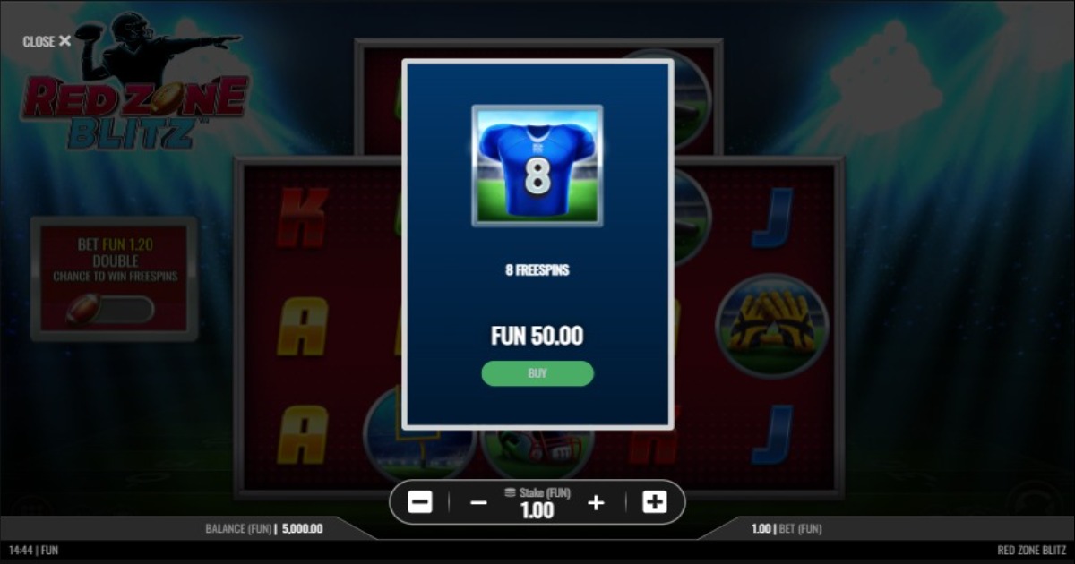Red Zone Blitz slot buy feature