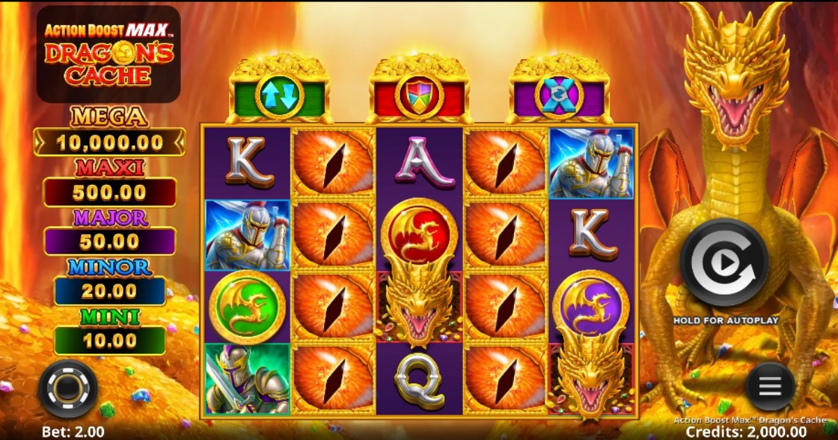 Action Boost Max Dragon's Cache Slot base game