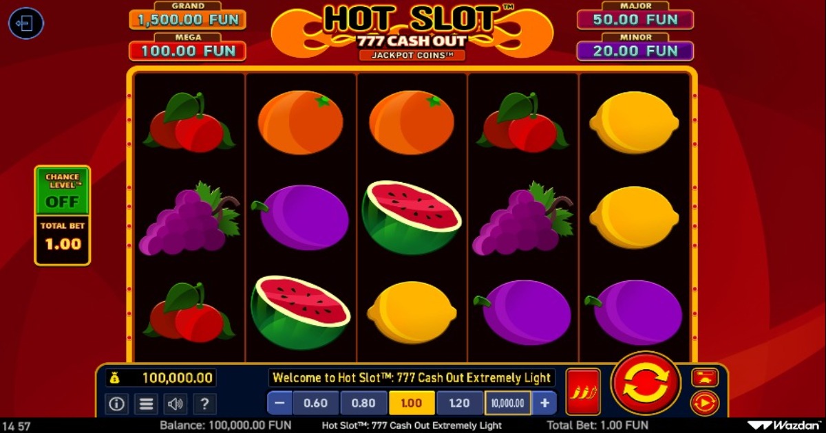 Hot Slot™ 777 Crown Extremely Light slot base game