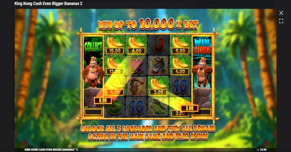 King Kong Cash Even Bigger Bananas 2 Slot feature1