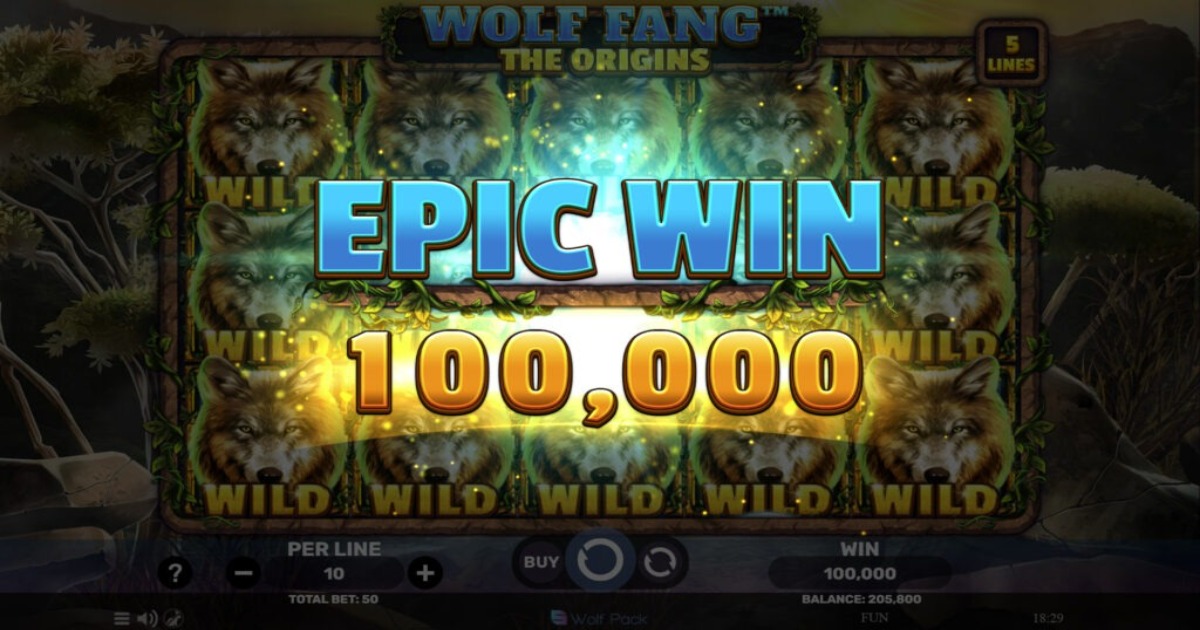 Wolf Fang - The Origins Slot symbols and payouts