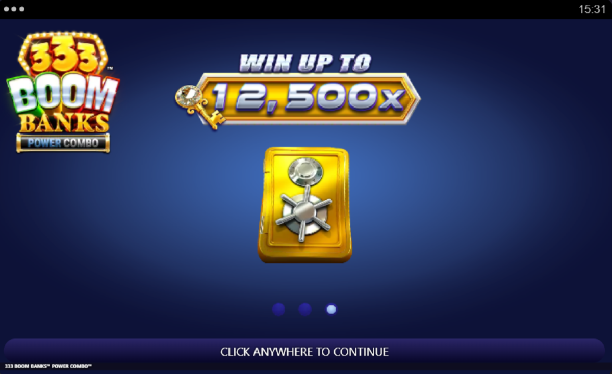 333 boom banks power combo slot jackpot