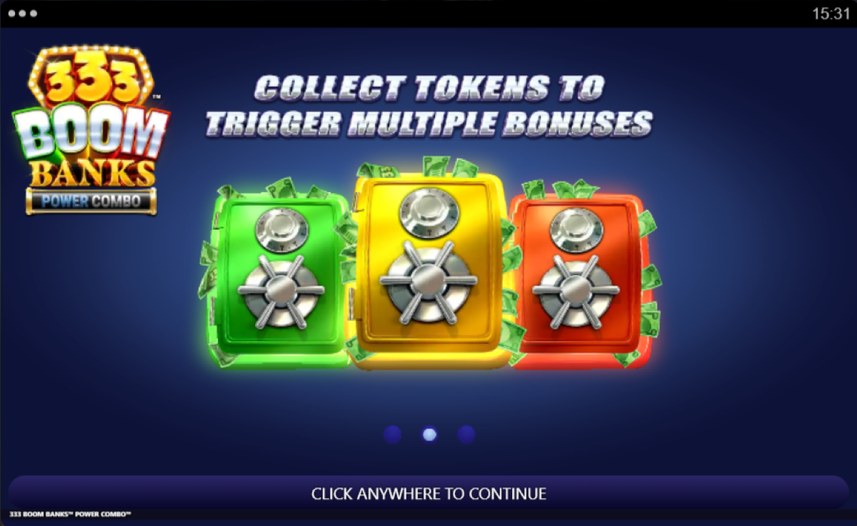 333 boom banks power combo slot multiplier tokens