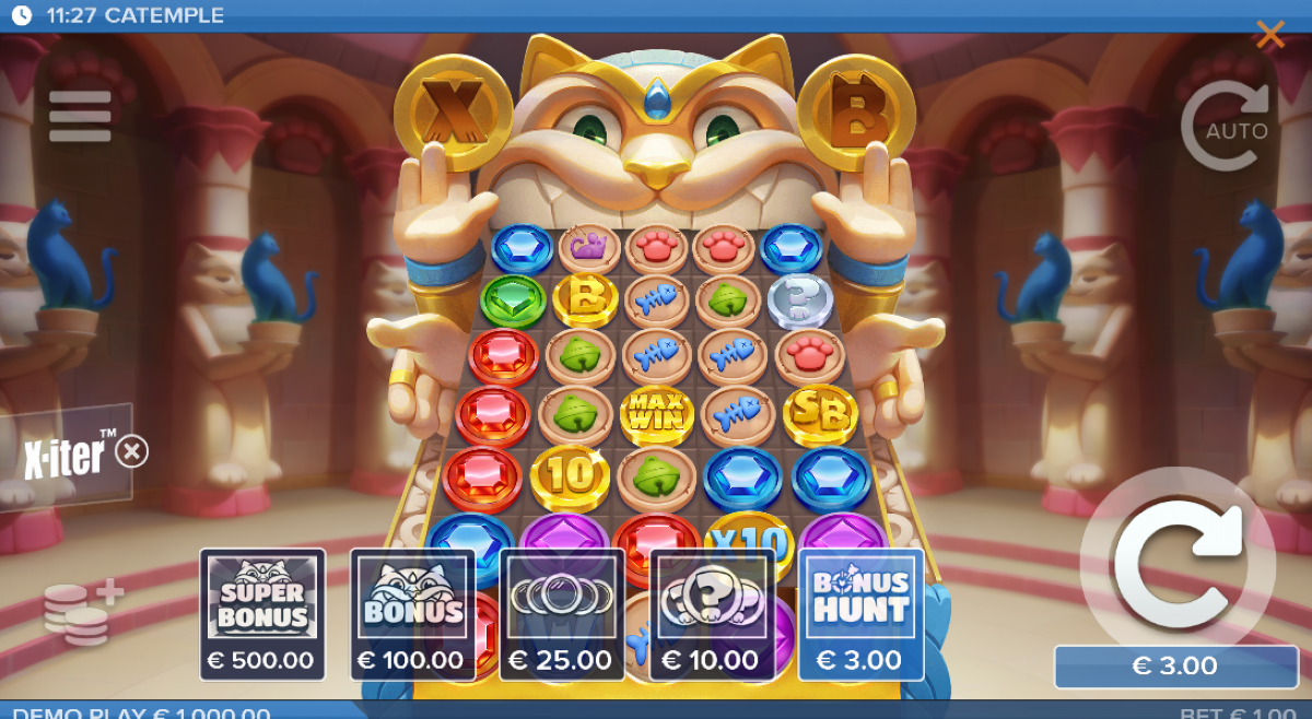 Catemple Slot Xtier feature