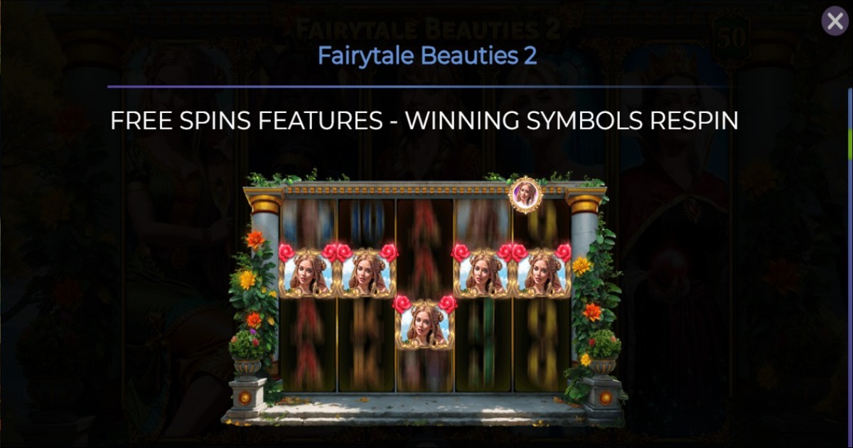 Fairytale Beauties 2 slot winning symbol respin