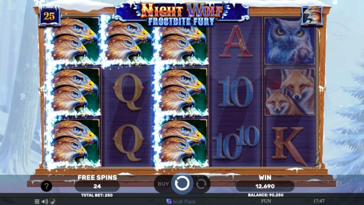 Night Wolf - Frostbite Fury slot FreeSpins