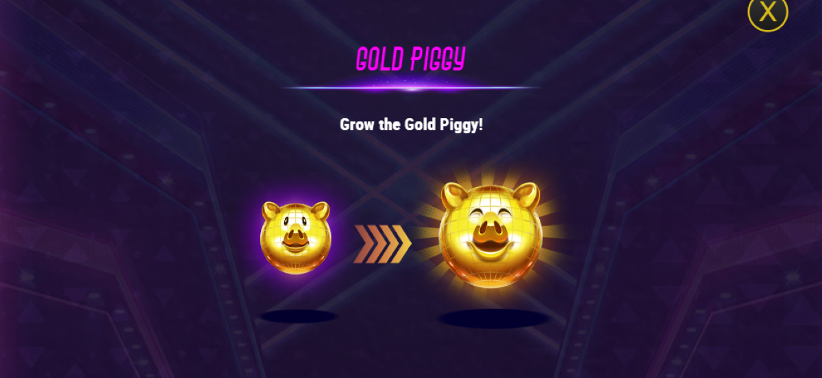 Piggy Blitz Disco Gold slot gold piggy feature