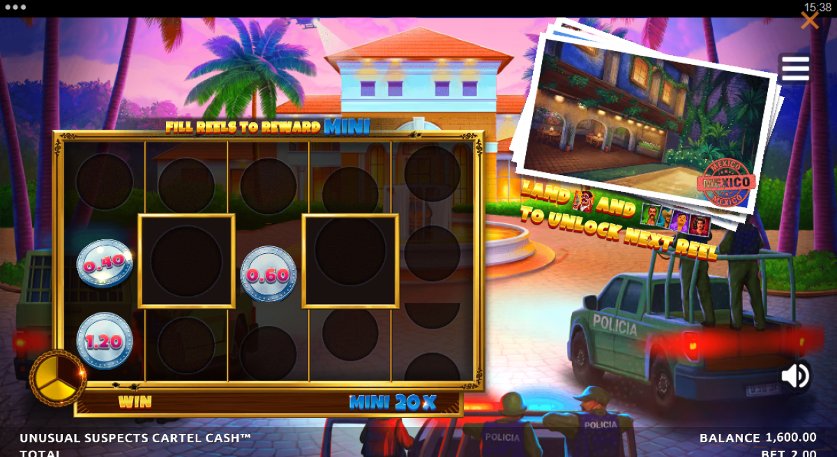 Unusual Suspects Cartel Cash Link&Win™ 4Tune feature