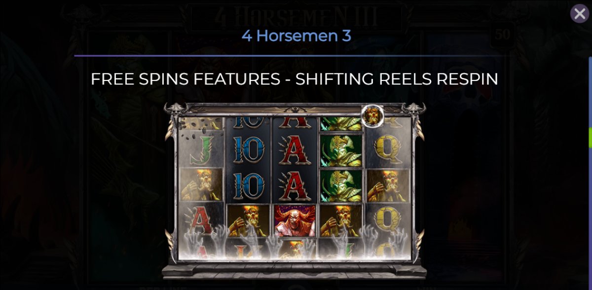 4 Horsemen III shifting rels respin