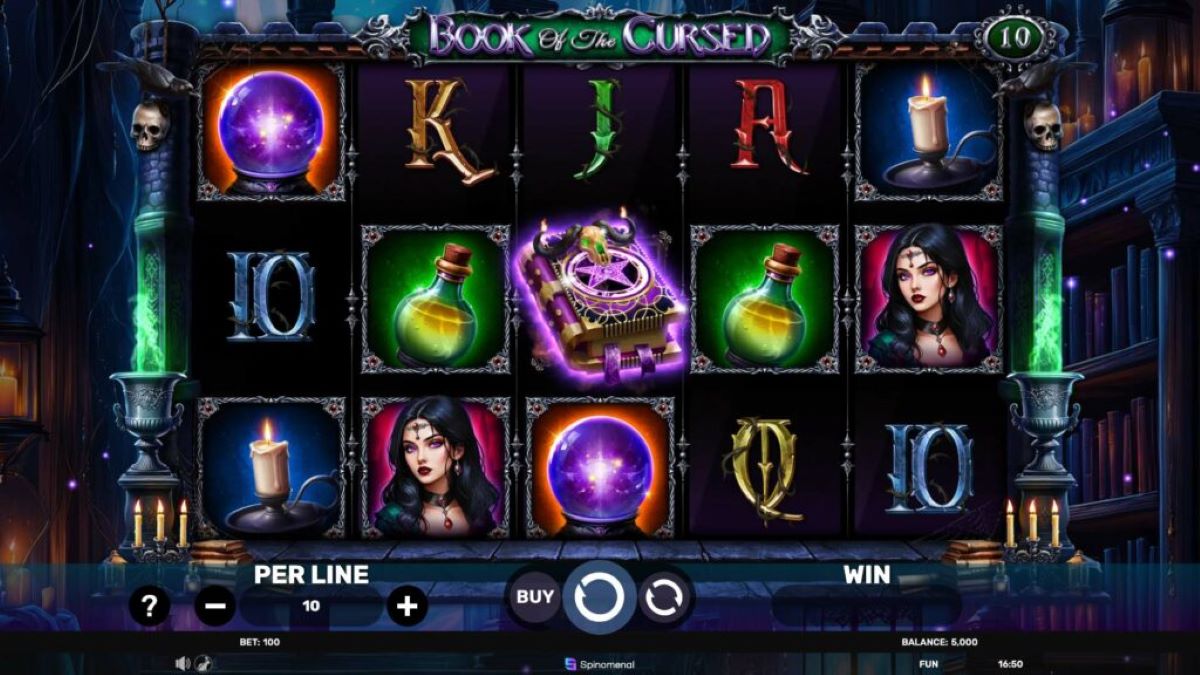 BOOK OF THE CURSED Main game