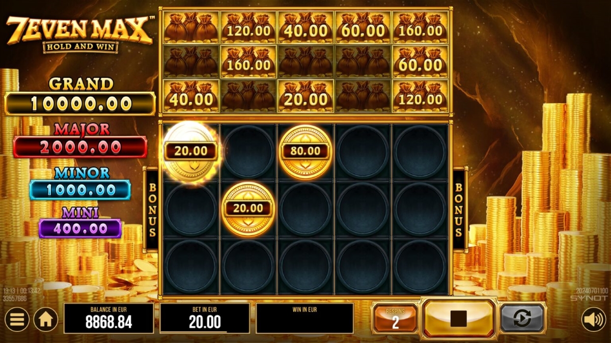 7even_Max_Buy_Feature_Game old and win feature