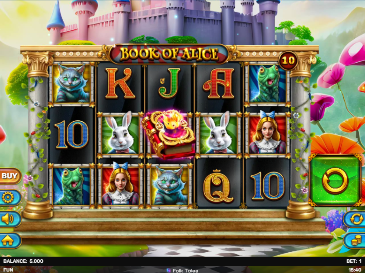 Book Of Alice slot base game