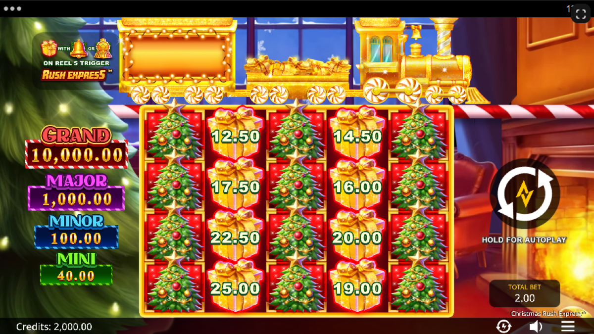 Christmas Rush Express main game
