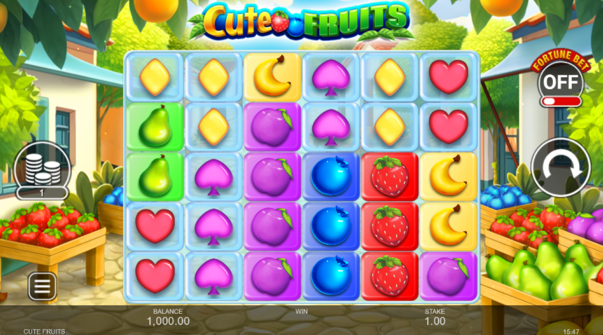 Cute Fruits slot base game