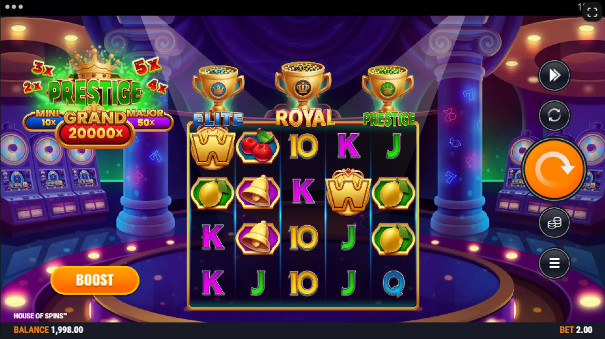 House of Spins base game