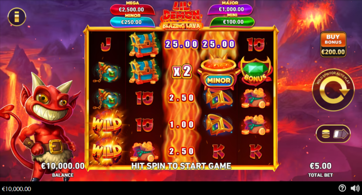 Lil Demon Blazing Lava base game