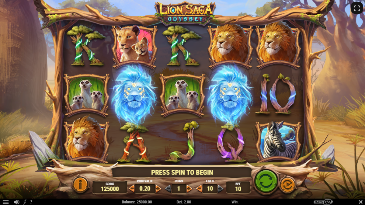 Lion Saga Odyssey base game