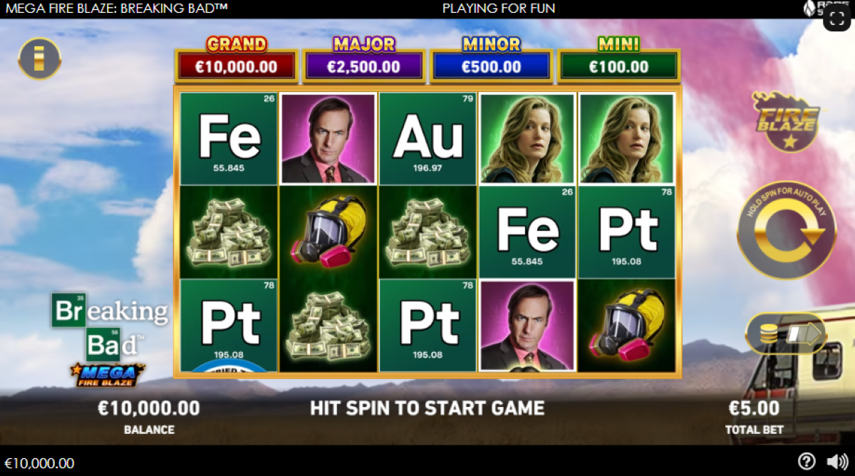 Mega Fire Blaze Breaking Bad base game