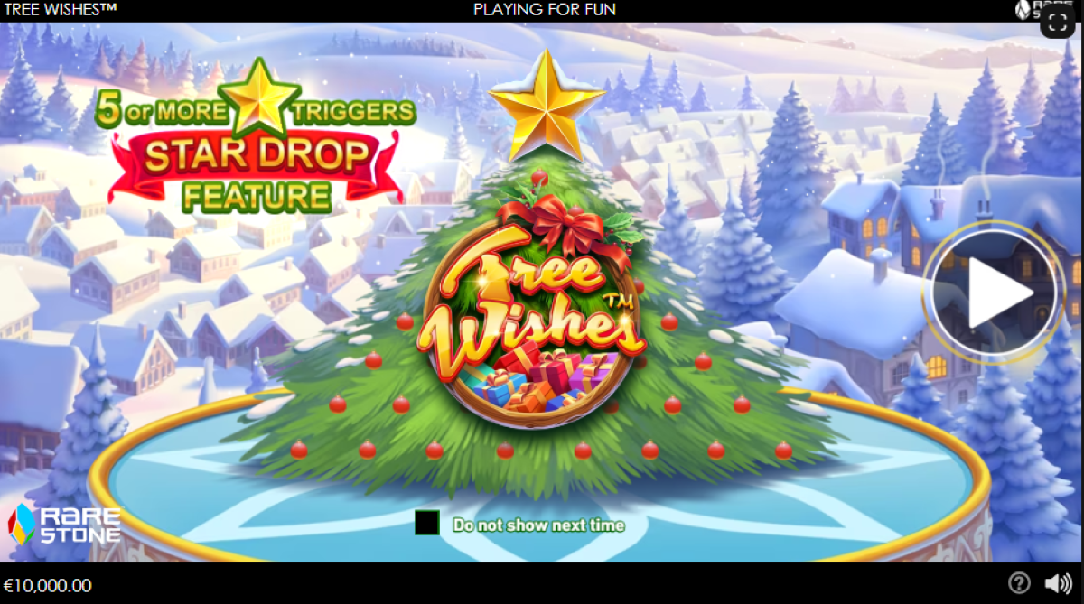Tree Wishes slot start drop feature