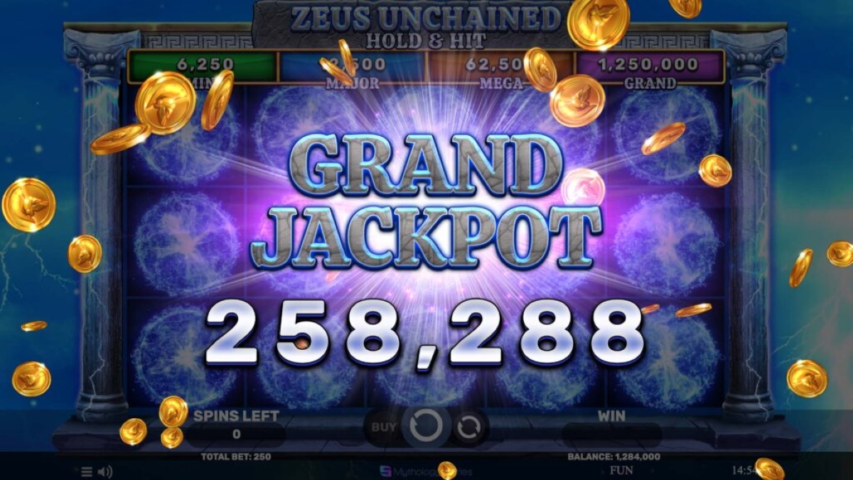 Zeus Unchained - Hold & Hit Jackpot