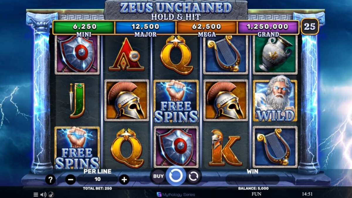 Zeus Unchained - Hold & Hit MainGame