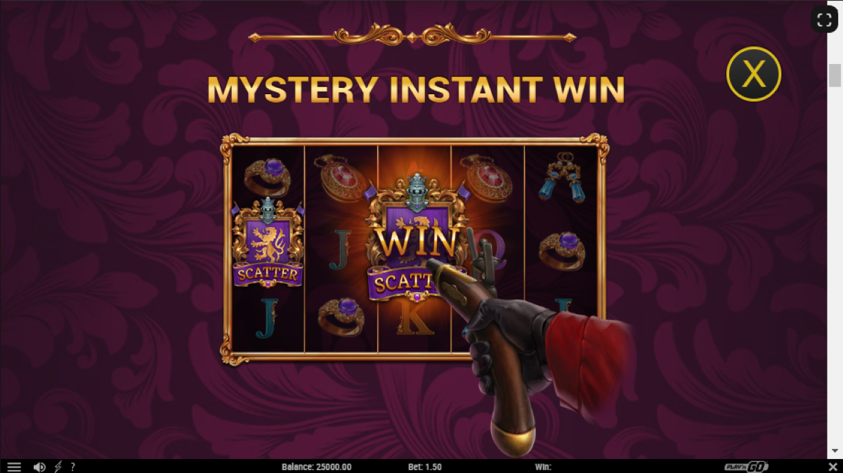 Midnight Gold slot mystery instnt win feature