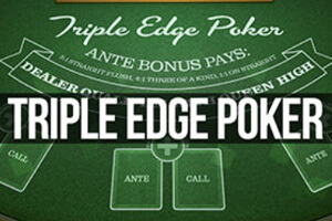 Triple Edge Poker (Three Card Poker) : Overview