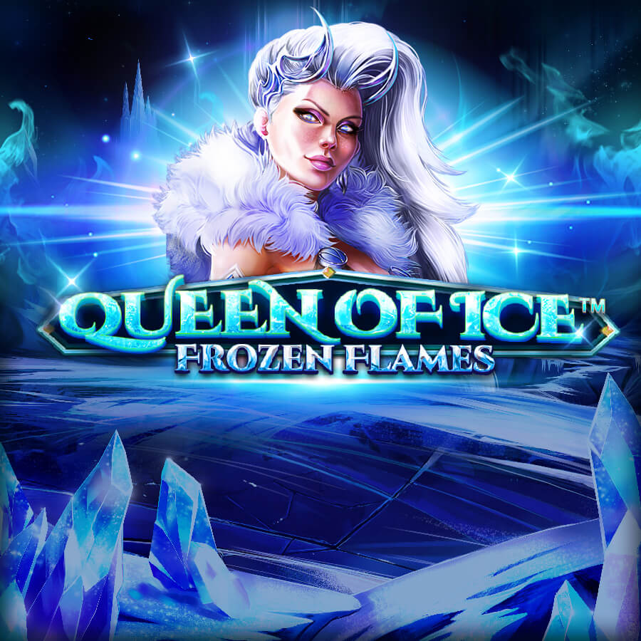 Get Frosty Wins with Queen of Ice - Frozen Flames Slot Game!