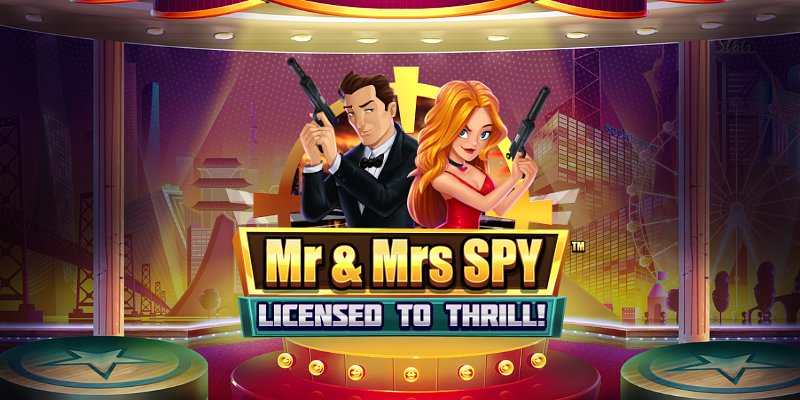 Join the Spy Couple and Uncover Big Wins in Mr & Mrs. Spy Slot Game