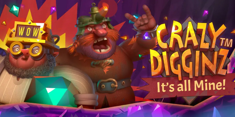 Crazy Digginz - It's all Mine Slot : Where Treasure Awaits at Every Spin