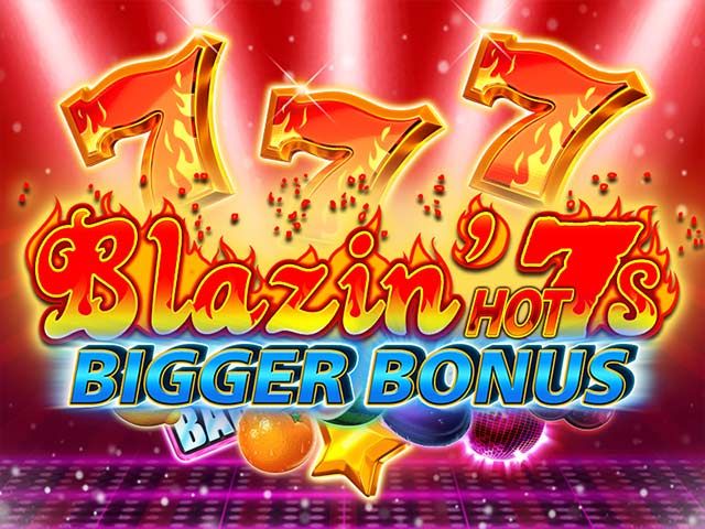 Blazin' Hot 7s Bigger Bonus: A Retro Slot Extravaganza