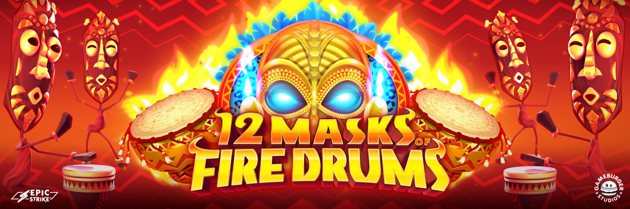 12 Masks of Fire Drums Slot Review