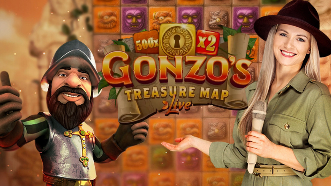 Join Gonzo’s Quest for Treasures in Evolution’s New Game Show Gonzo's Treasure Map