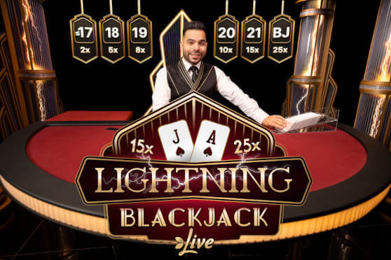 Lightning Blackjack: Classic Rules, Stunning Studio, and Huge Multipliers