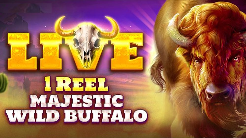 1 Reel Majestic Wild Buffalo Spinomenal Slot: Wild West Adventure Awaits