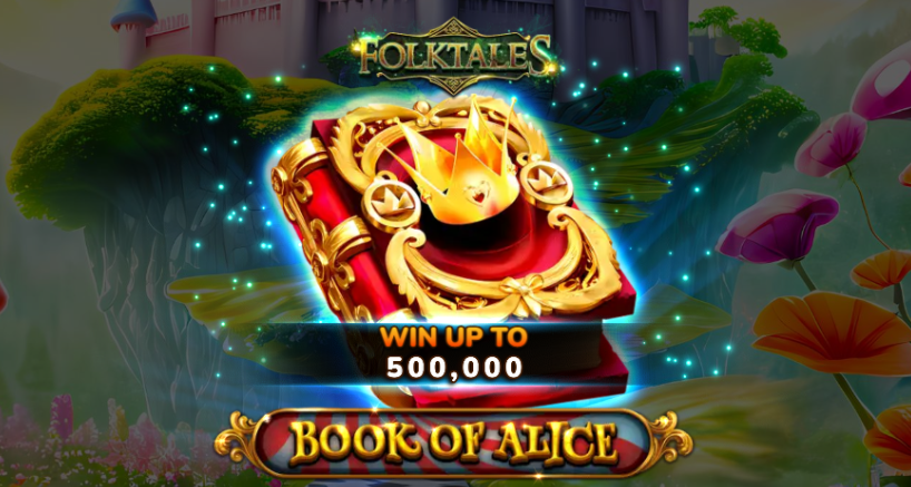 Book of Alice Spinomenal Slot : Discover the Regal Wonderland Slot