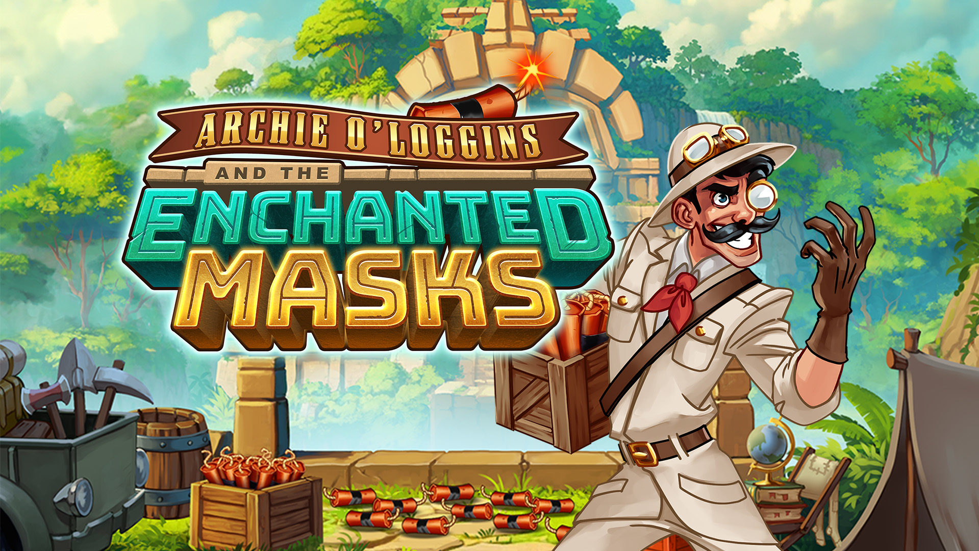 Archie O'Loggins and the Enchanted Masks Slot