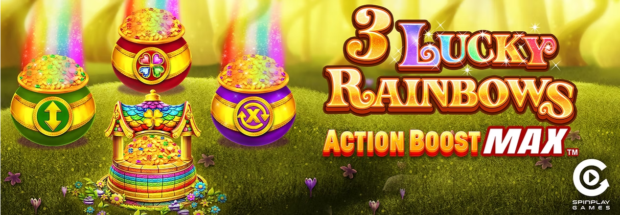 3 Lucky Rainbows Action Boost Max Slot