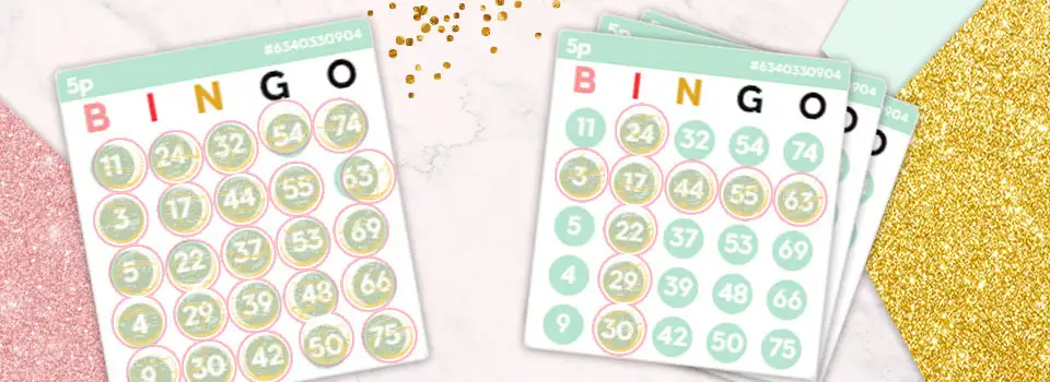 Full House in 75-ball bingo