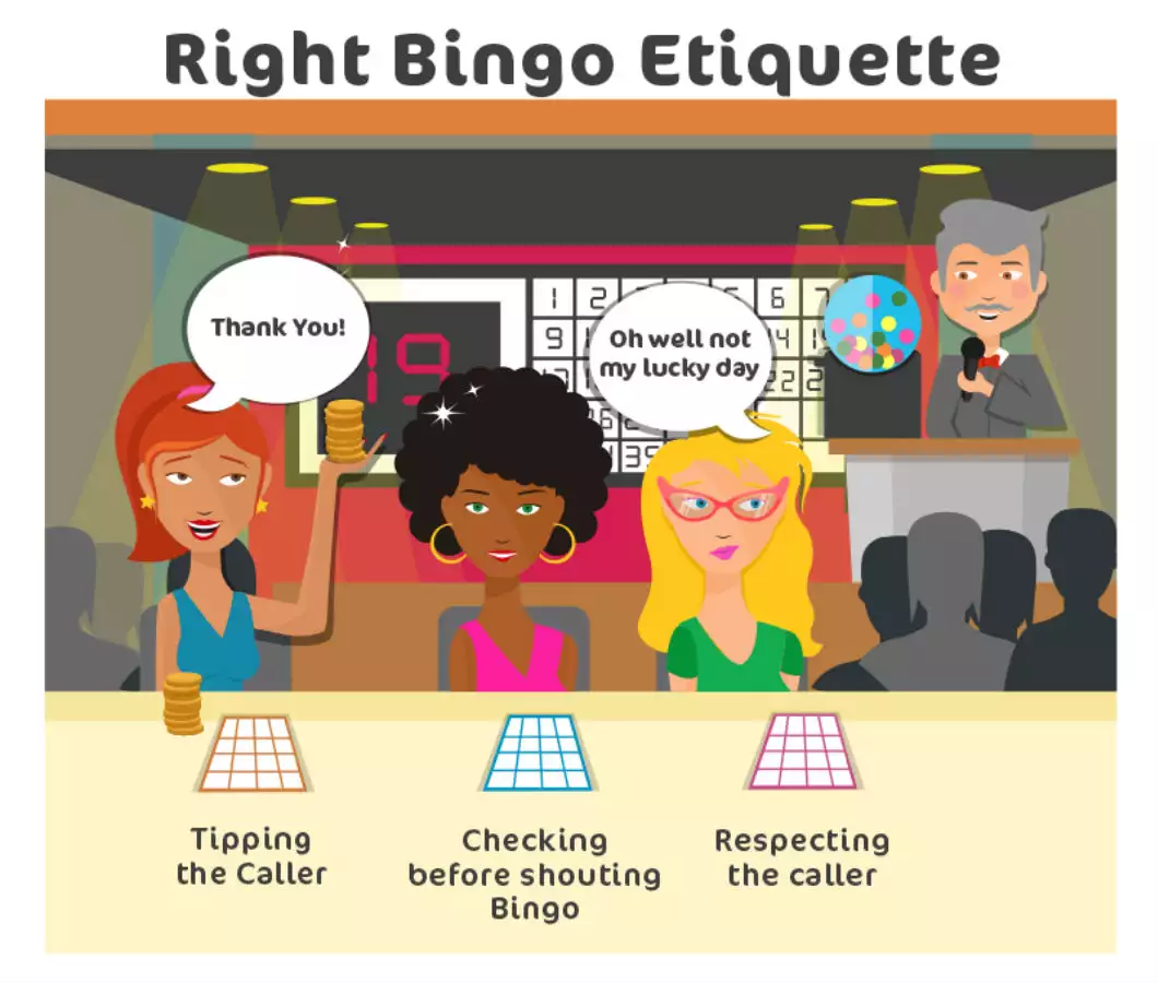 bingo etiquette right