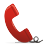 Red Telephone Icon